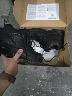 Reebok Tiahawk Waterproof Sport Hiker Boots Black Men's 10W