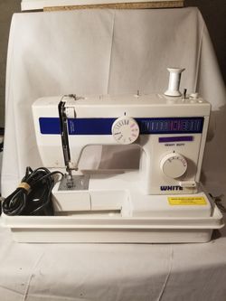 White heavy duty sewing machine mile 1866 working