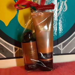 Bath & Body Works  Body Spray 1-body Cream For Men $20