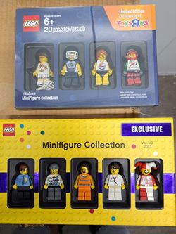 2 Sets Of Lego Figures 