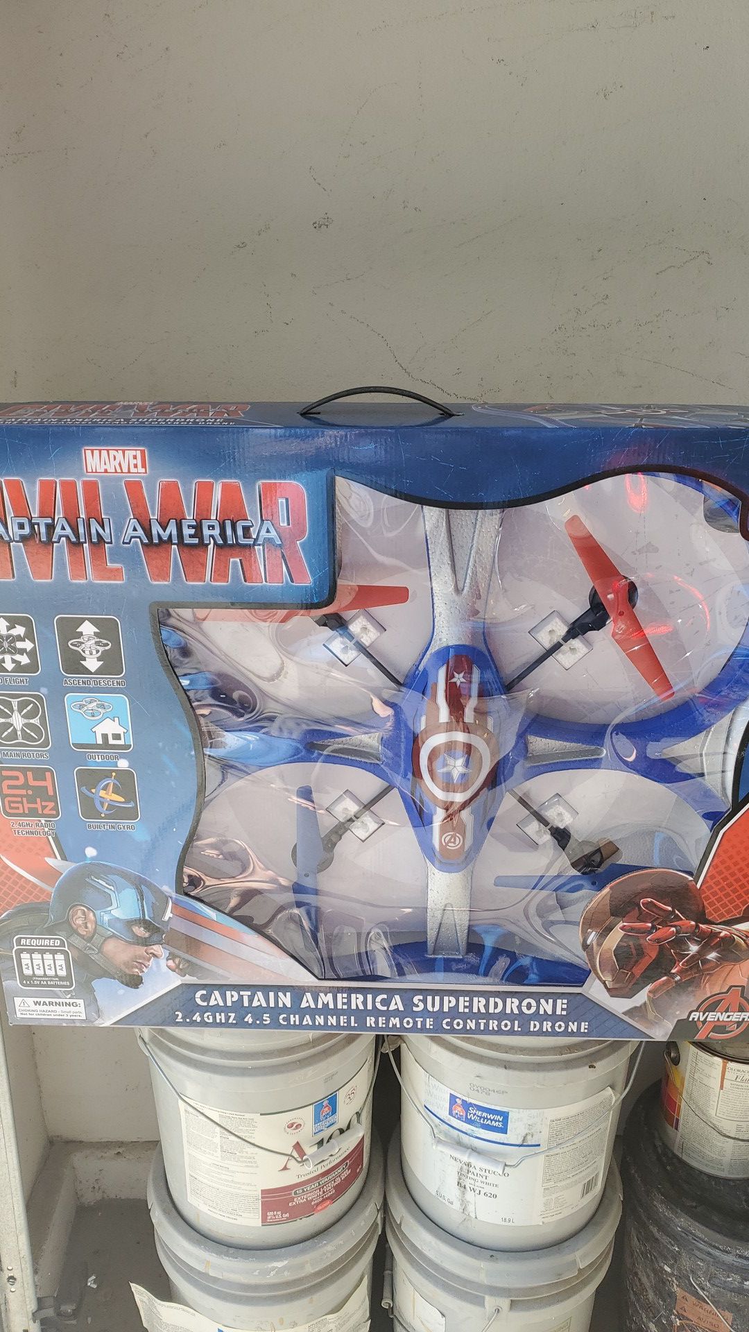 Drone Captain America Superdrone