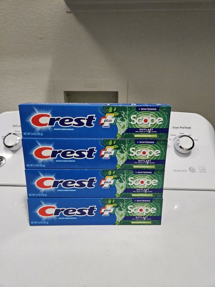 Crest Toothpaste Bundle 