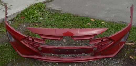 USED REF#U0345 || 2019-2020 HYUNDAI ELANTRA || FRONT BUMPER COVER ONLY