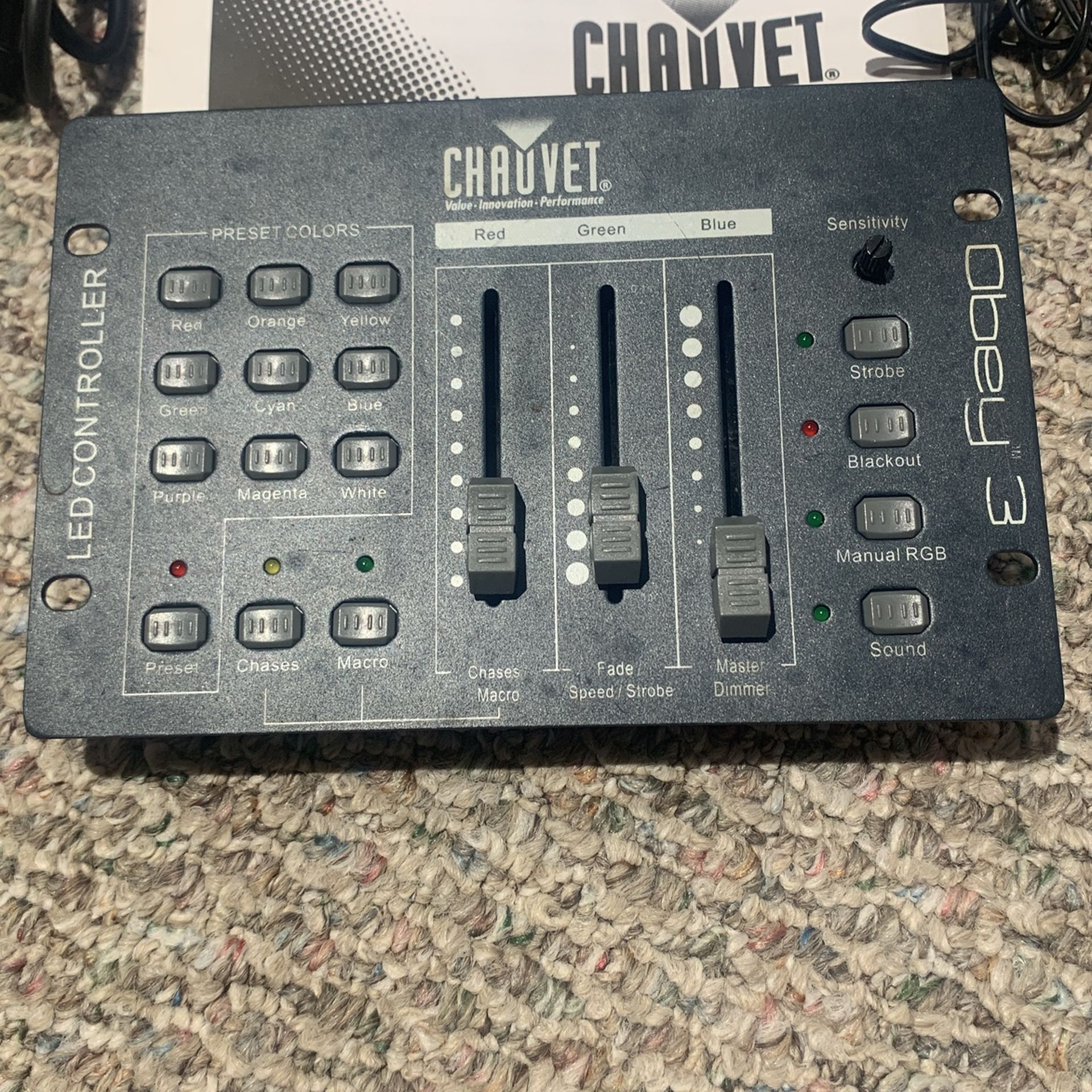 Chauvet Obey 3 DJ LED Lighting Controller