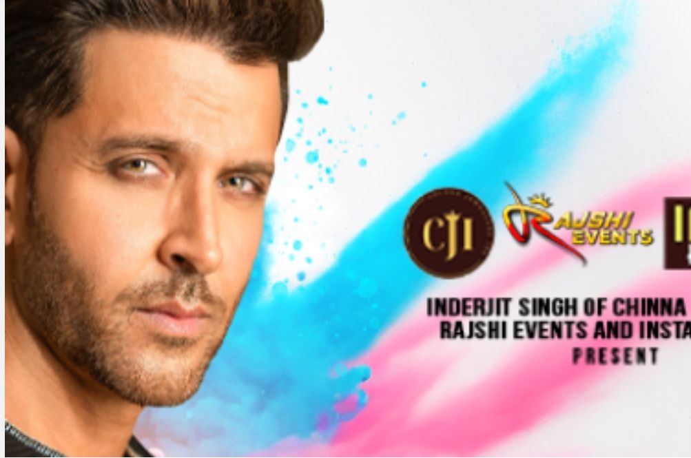 Rangostav Holi Meet and Greet with Hrithik Roshan - After Party Concert by Mika Singh ( Free Parking)