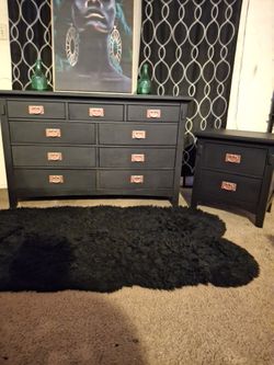 slim fit dress slacks Brooklyn 3-Drawer Dresser, Black Oak – Mopio main image 1