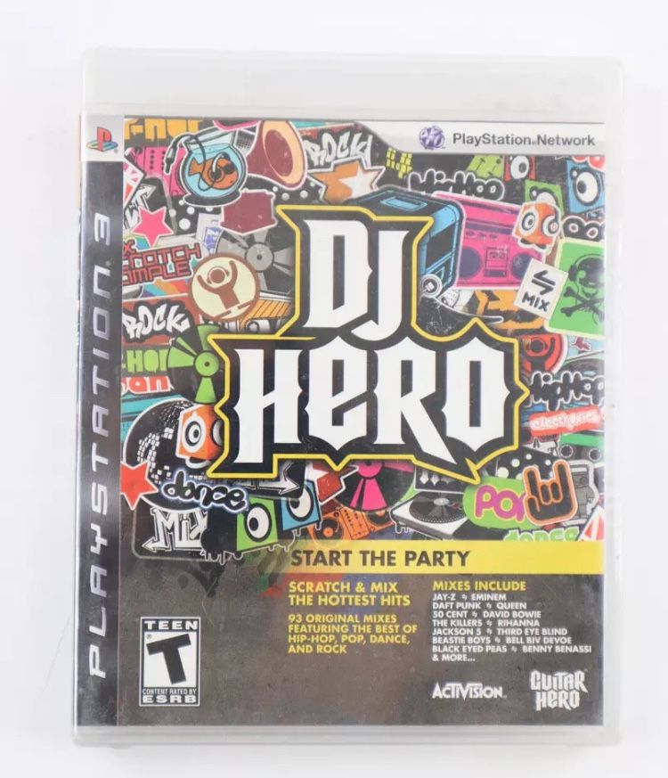 DJ Hero Video Game PlayStation 3 PS3 