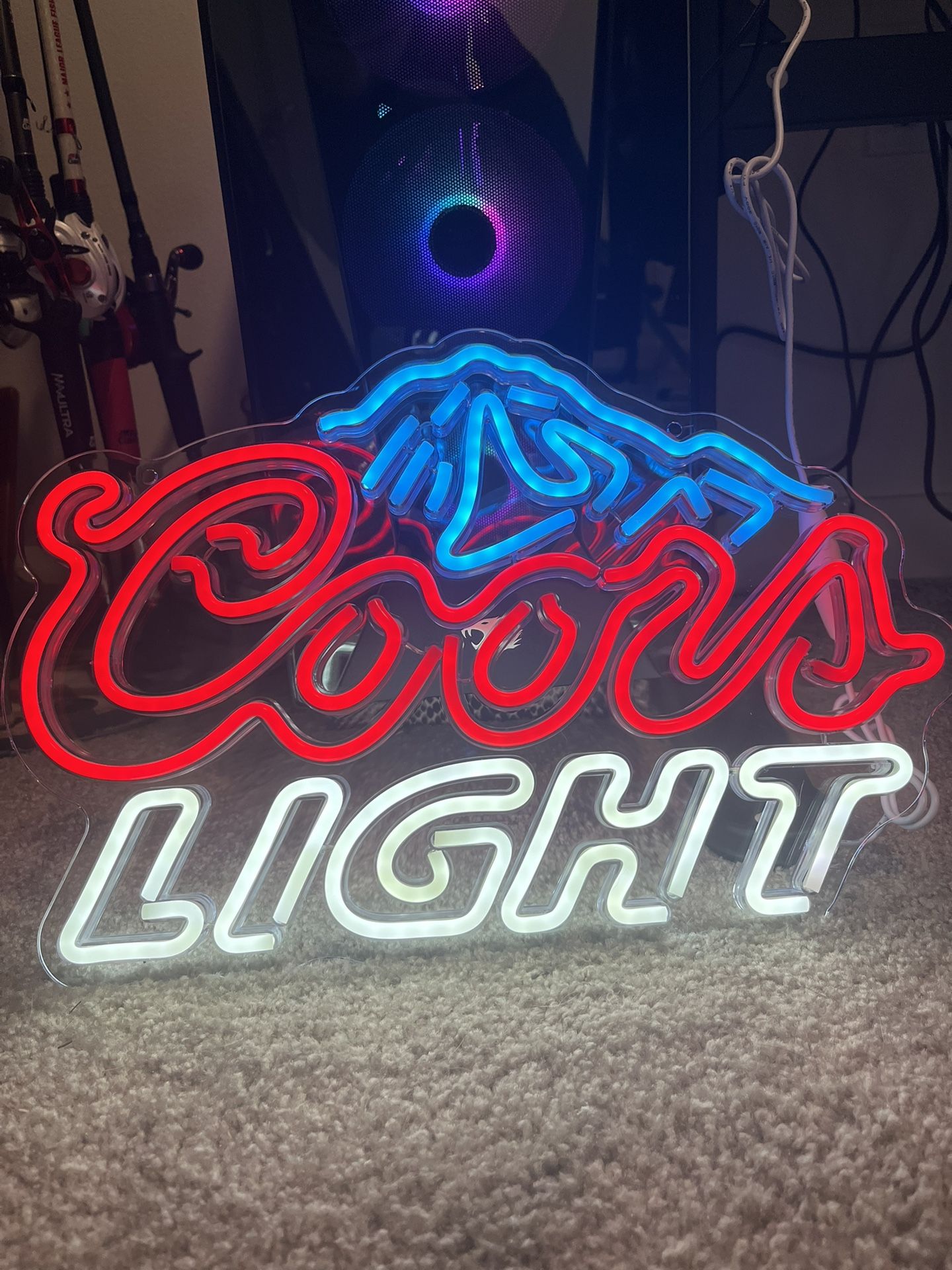COORS LIGHT NEON SIGN