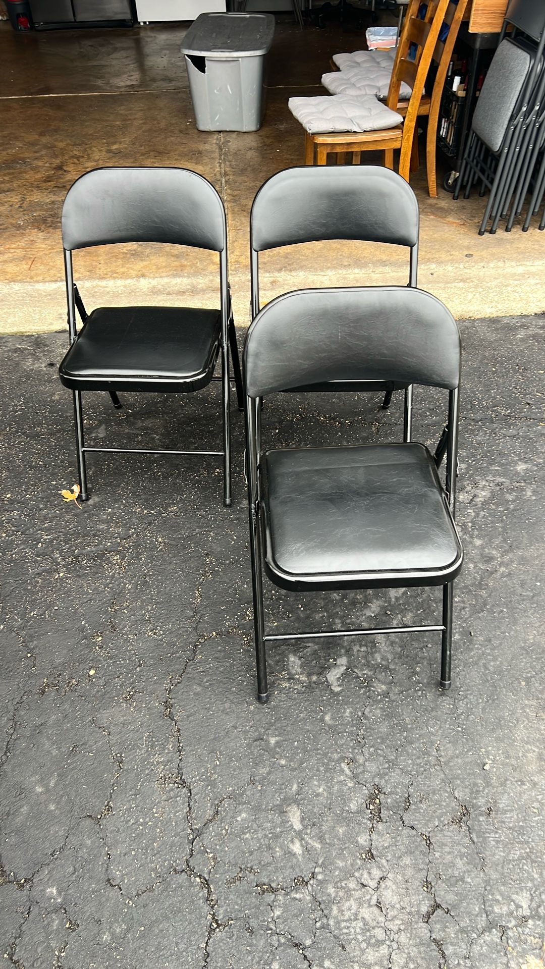 Folding chairs