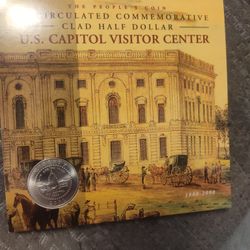2001 US Capital Visitor Center Commemorative Half Dollar