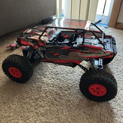 SAVAGE II 1:10 SCALE ALL-TERRAIN RC RACER, RED **comes With Everything read Desc