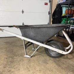 Metal Wheelbarrow – Heavy Duty, Good Condition