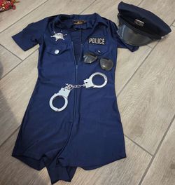 Sexy cop Halloween  Costume