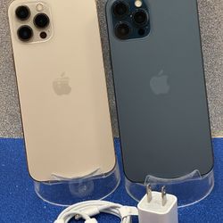 IPhone 12 Pro Max (512gb) Blue / Gold UNLOCKED 