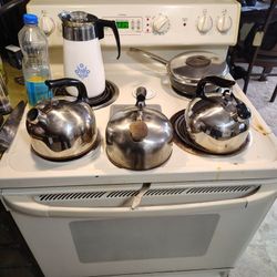Paul Revere Stainless Steel Tea Kettles 