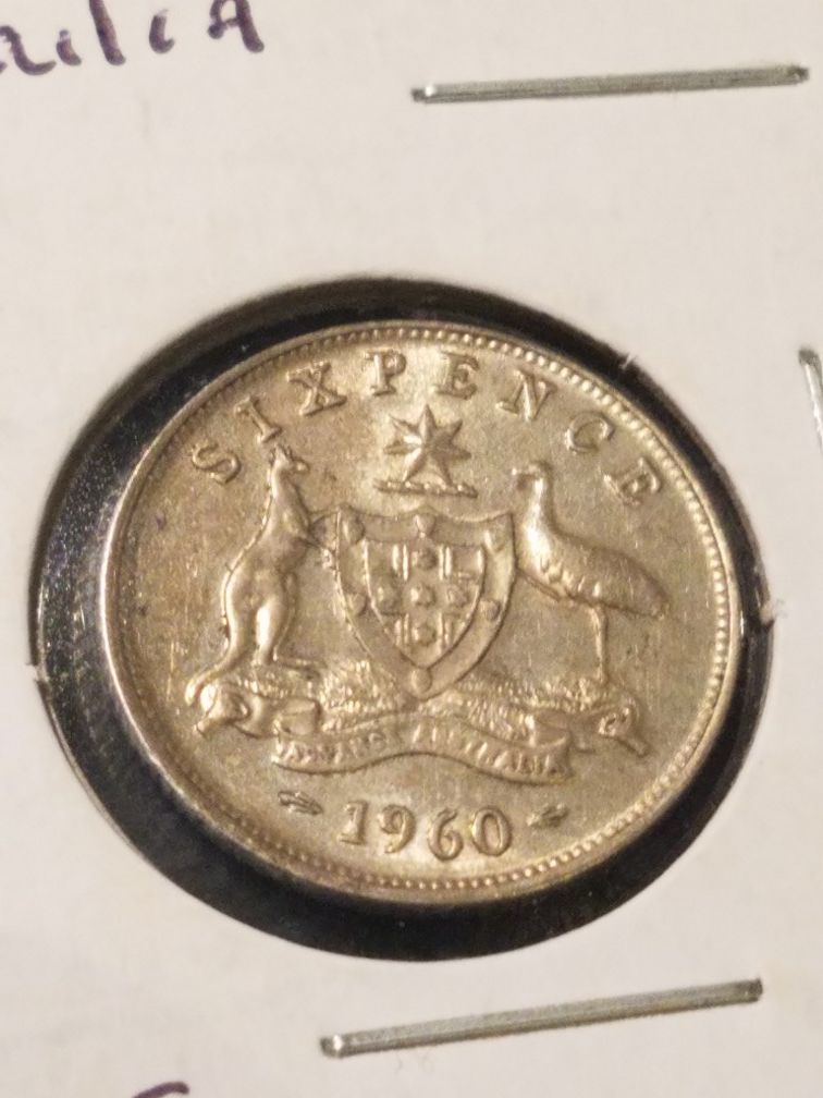 Authentic CIRCULATED 1960 silver