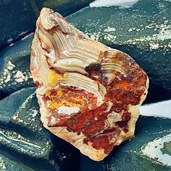Rincon Mexican Crazy Lace Quartz Druzy Agate Mexico Cab Stone Rough Raw Crystal