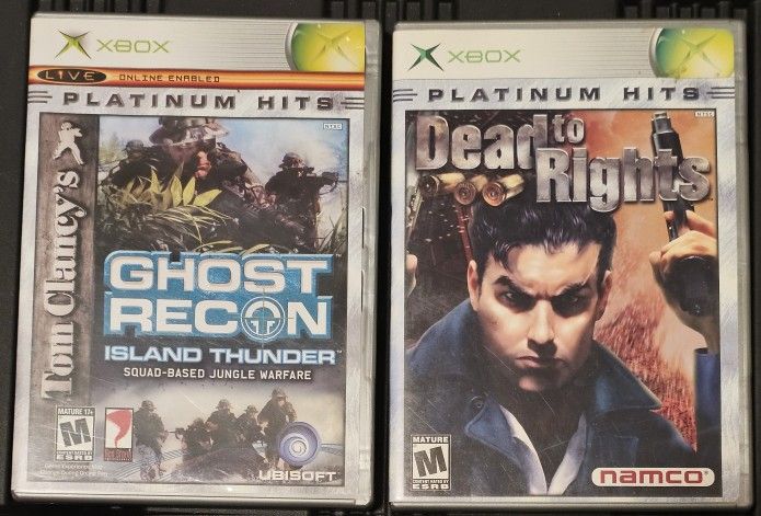 2 PLATINUM HITS XBOX GAMES