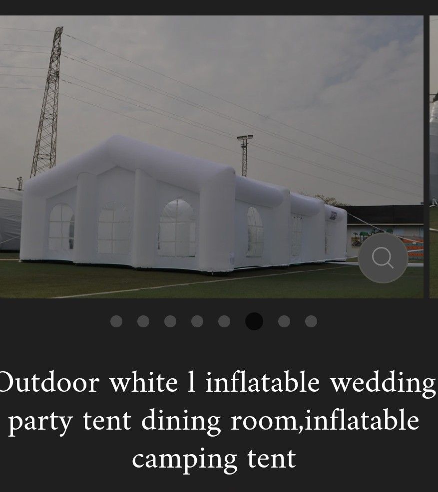 Outdoor White Wedding Party Tent/dining Roo.