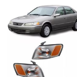 Front Halogen Signal Light Set Sedan 4-Door Fits 1(contact info removed) Toyota Camry CE/LE/XLE
