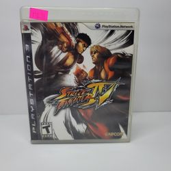 $10 Playstation 3 PS3 Street fighter IV Complete