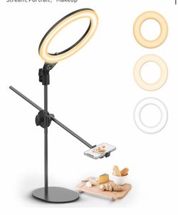 Desk ring light