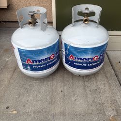Two Propane Tanks