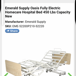 Brand new hospital  bed  electric