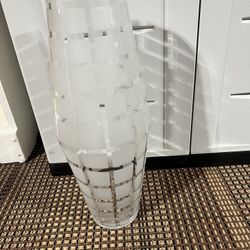 Tall Glass Vase