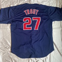 Mike Trout Angels Baseball Jersey 3XL