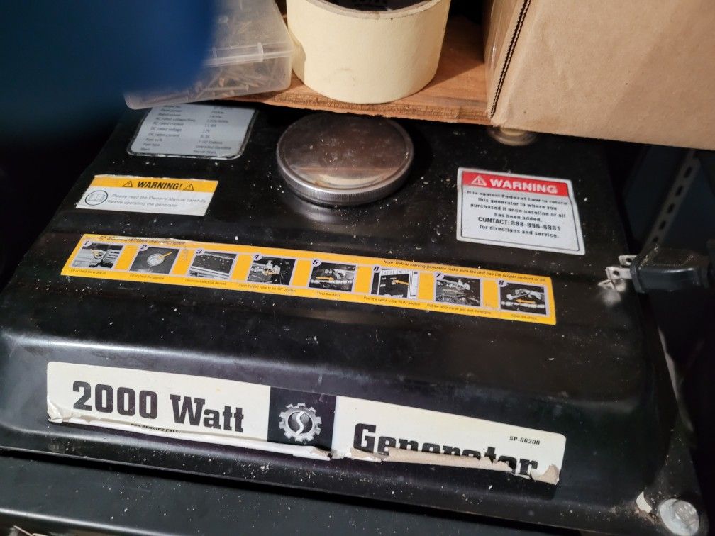 Generator 2000 watt