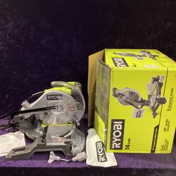 🧰🛠RYOBI 14 Amp Corded 10” Compound Miter Saw w/LED Cutline Indicator-LIGHTLY USED/LIKE NEW!-$110!🧰🛠