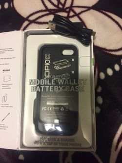 Rechargeable battery case for iphone 5