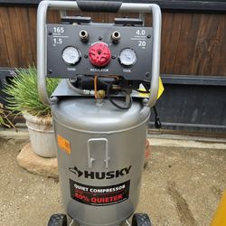 Husky 20g Vertical Electric Oil-free Quiet Auto Workshop Air Compressor