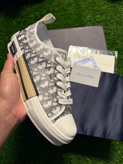size 10 Dior B23 low white