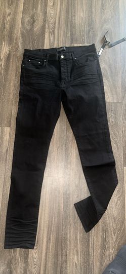 AMIRI Stack Skinny Jeans Overdyed Black (Brand New With Tags)