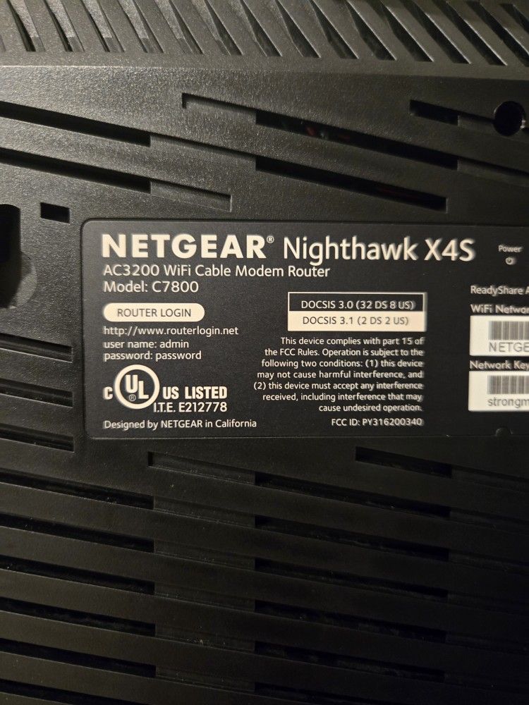 Nighthawk X4s