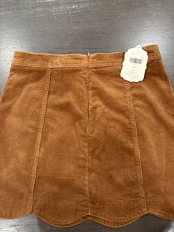 New Cute Corduroy Tan Skirt From Alter’d State