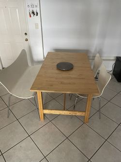 Expandable table Up To 8 Seats + 2 Chairs + bench 
