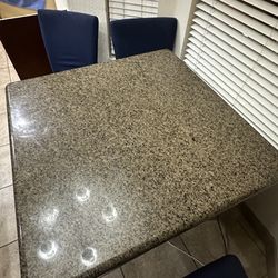 Custom Dining Granite Kitchen Table 