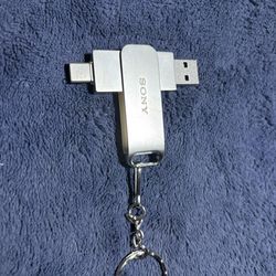 Sony 2TB Flash Drive USB-C / USB 3.1 Dual Interface With Key Chain