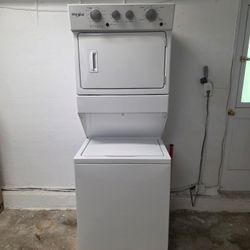 Standing Washer/Dryer Combo (Whirlpool WGT4027HW0)