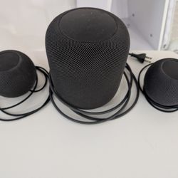 Homepod Gen 1 With 2 Home Minis
