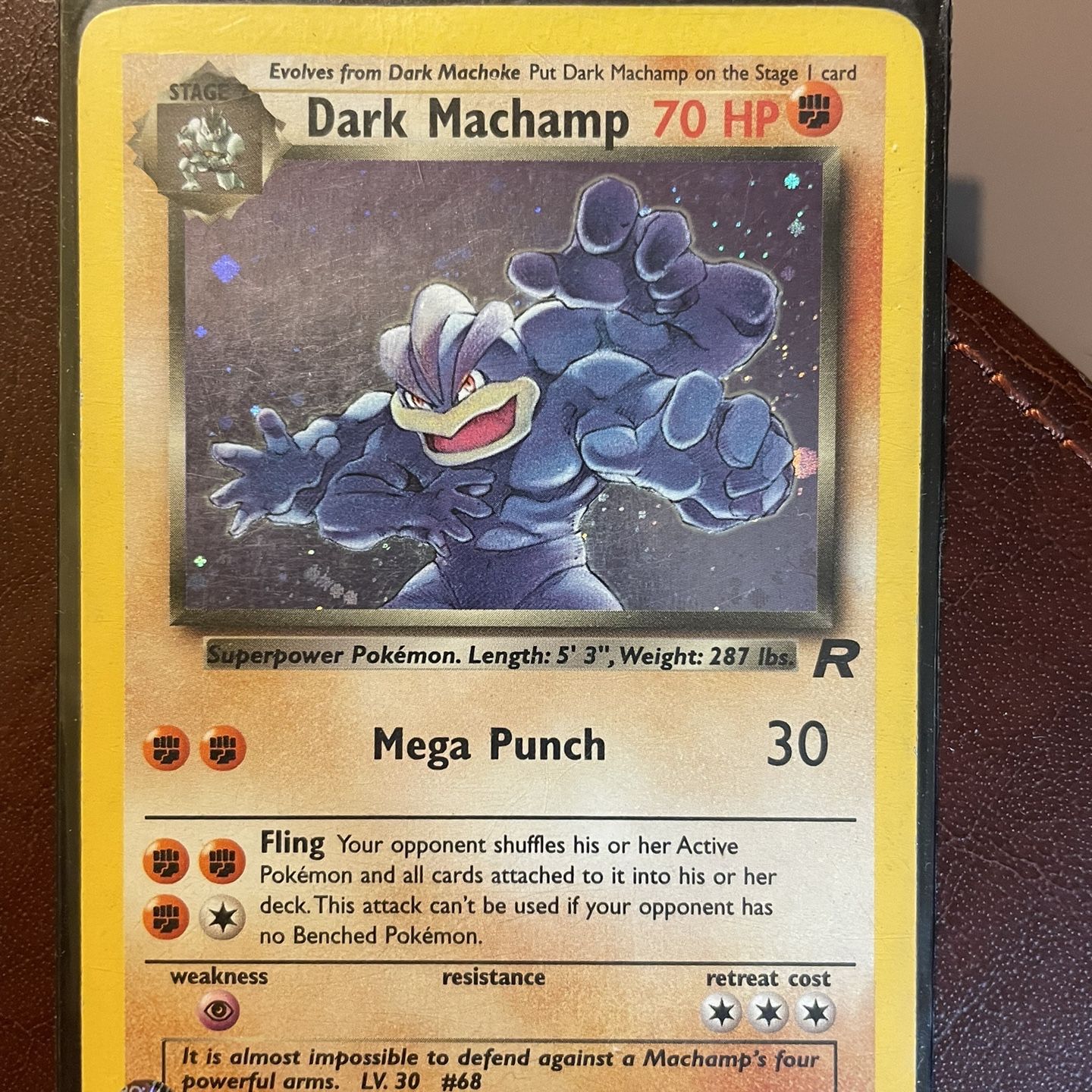 Machamp Mega Evolution Card