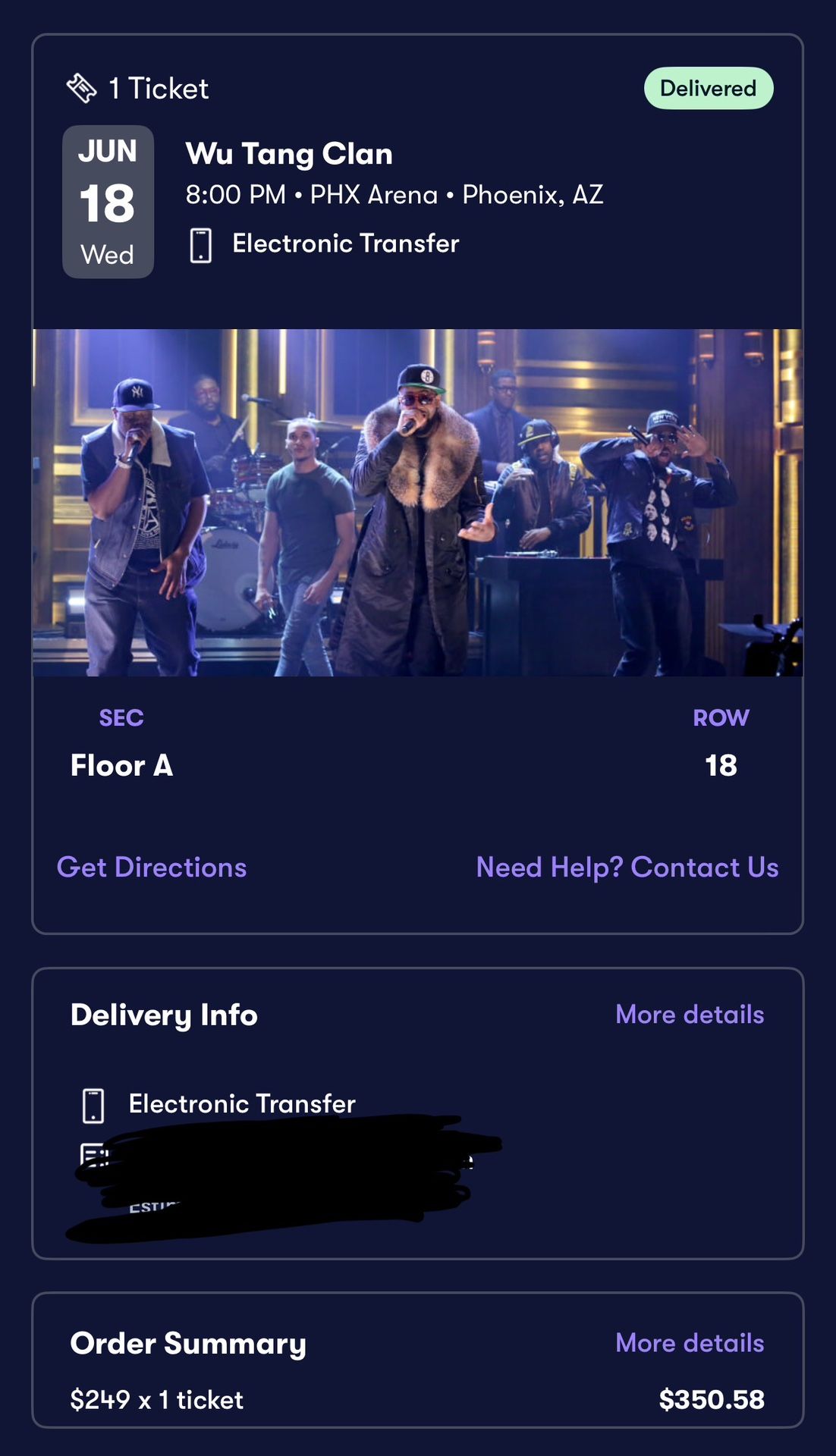 Wutang Tickets