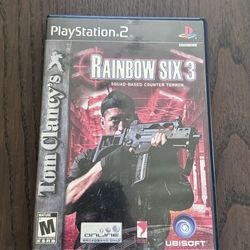Tom Clancy's Rainbow Six 3 PS2