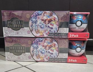 Pokemon Holiday Calendar 2025 Moon Ball
