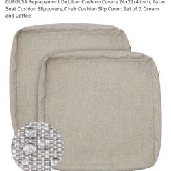 2-outdoor Cushion Covers