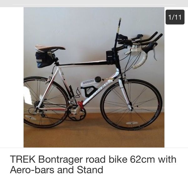 Trek Bontrager Road Bike 62cm With Aero Bars And Stand For In Trek Bontrager Road Bike 62cm With Aero Bars And Stand