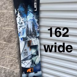162 wide Lib Tech Skate Banana snowboard